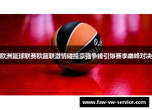 欧洲篮球联赛欧篮联激情碰撞豪强争锋引爆赛季巅峰对决